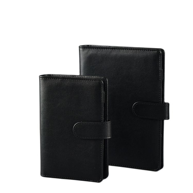 NOWY Macaroon Color A6/A5 PU Leather DIY Binder Notebook Cover Diary Agenda Planner Paper Cover School Paperwear