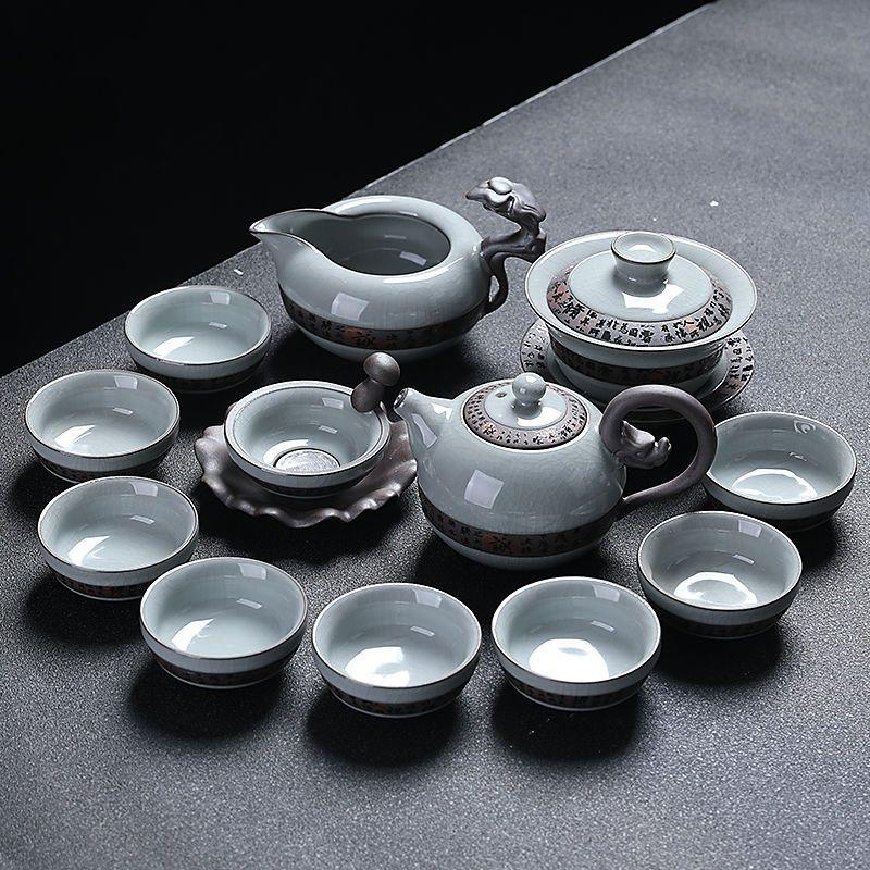 Exquisite Shape Tea Maker and Infuser Porcelain Chinese Gongfu Tea Set Ceramic Tea Cup
