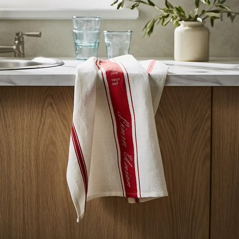 Linen Tea Towel Kitchen Cloth (Choose 1 of 3) Blue