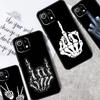 Skeleton Middle Finger Case For Xiaomi 13T Pro 14 11T 12T 12 13 Lite POCO F5 X3 X4 X5 X6 Pro F3 M5s M6 Pro Cover