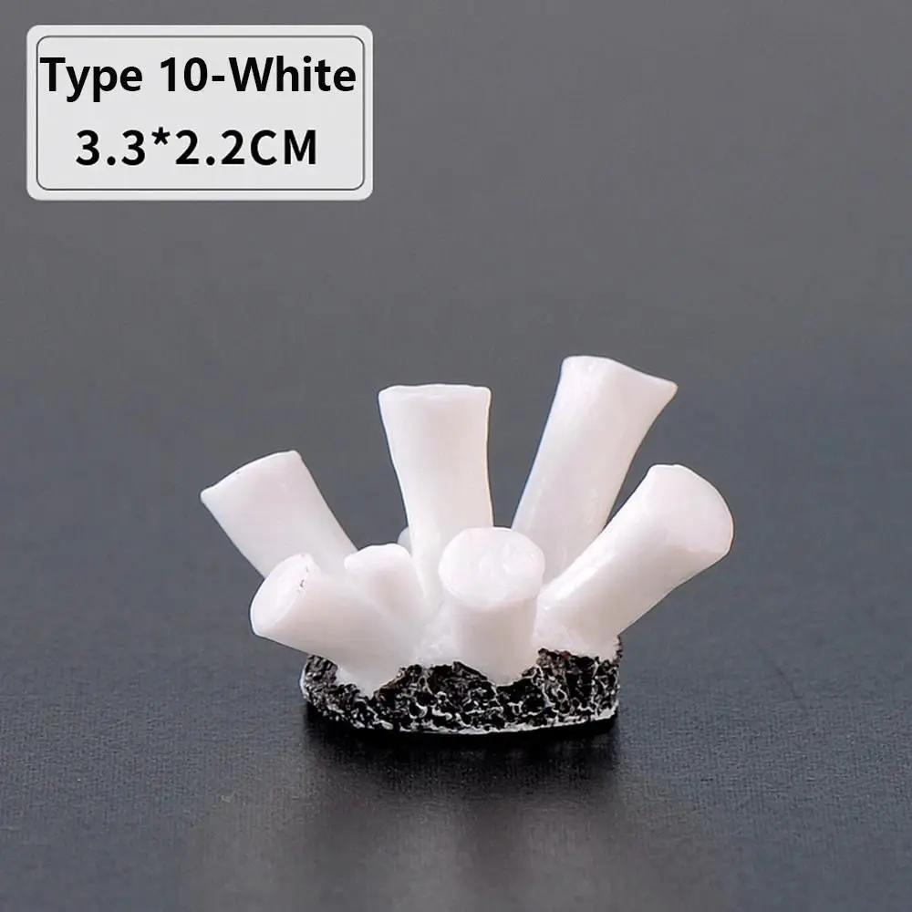 Aquarium Artificial Coral Landscape Ornaments Garden Fish Tank Decor Resin Reef Rock Making Simulation Starfish DIY Background