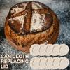10Pcs Breathable Sourdough Fermentation Jar Lid Elastic Cloth Fabric Lids  Canning
