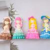 Stampo per Artigianato in Silicone a Forma di Principessa Stampo per Sapone Fatto a Mano Stampo per Candele