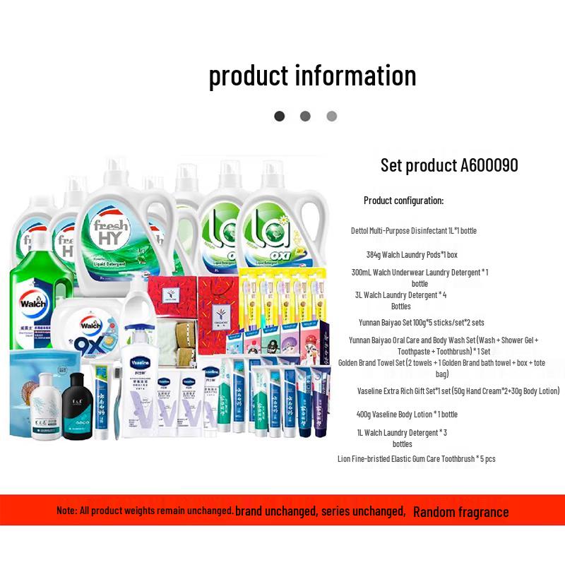 Vaseline Wash & Care Gift Set