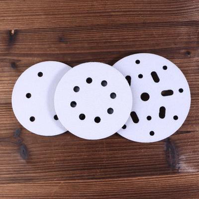 Interface Pad 5 Inch 6 Holes Hook And Loop Soft Sponge Cushion Buffer Pads For Sanding Disc Orbital Sander Pads