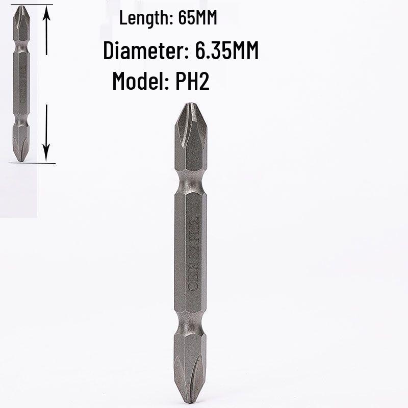 High Hardness Double-Ended Phillips Magnetic Screwdriver Bits for Electric Hand Drill