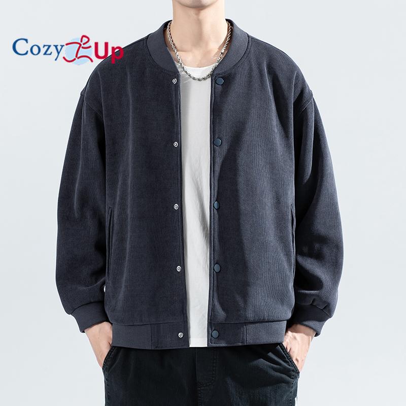 

Уютная мужская вельветовая куртка-бомбер, легкие куртки на молнии, винтажная повседневная куртка дальнобойщика 9XL серый