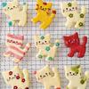 1Pc Cute Cartoon Cat Paw & Fishbone Cookie Cutter Set Baking Fondant Molds Tool for Cake Decoration Kitchen Cooking Accessories