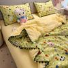 2026 A-Class Skin-Friendly Puff Cotton Bedding Set Soft Duvet Cover Bed Sheet Pillowcases