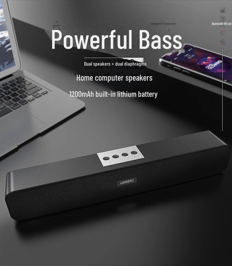 Mini Bluetooth Wireless Speaker, High Volume Subwoofer, Portable for Mobile, Original 3503 Model, Ideal Gift