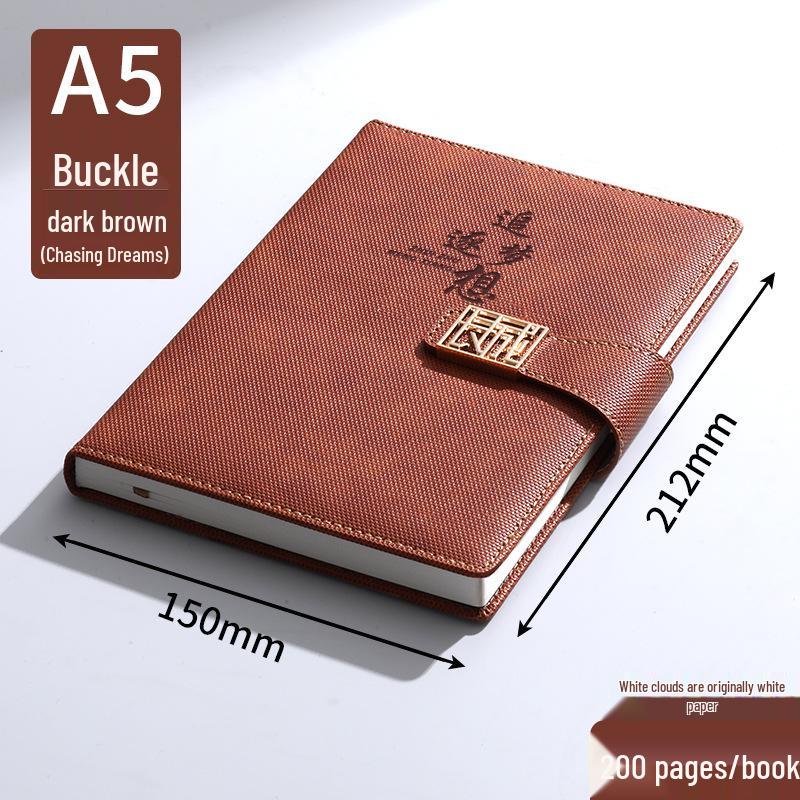 A5 Custom Logo Thickened Business Notebook Gift Set with Diary