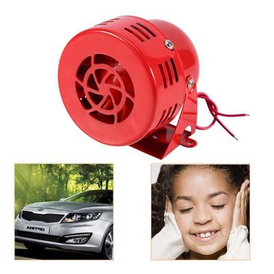 Car Truck Motorcycle Driven 12V 110Db Metal Red Alarm  Siren Horn