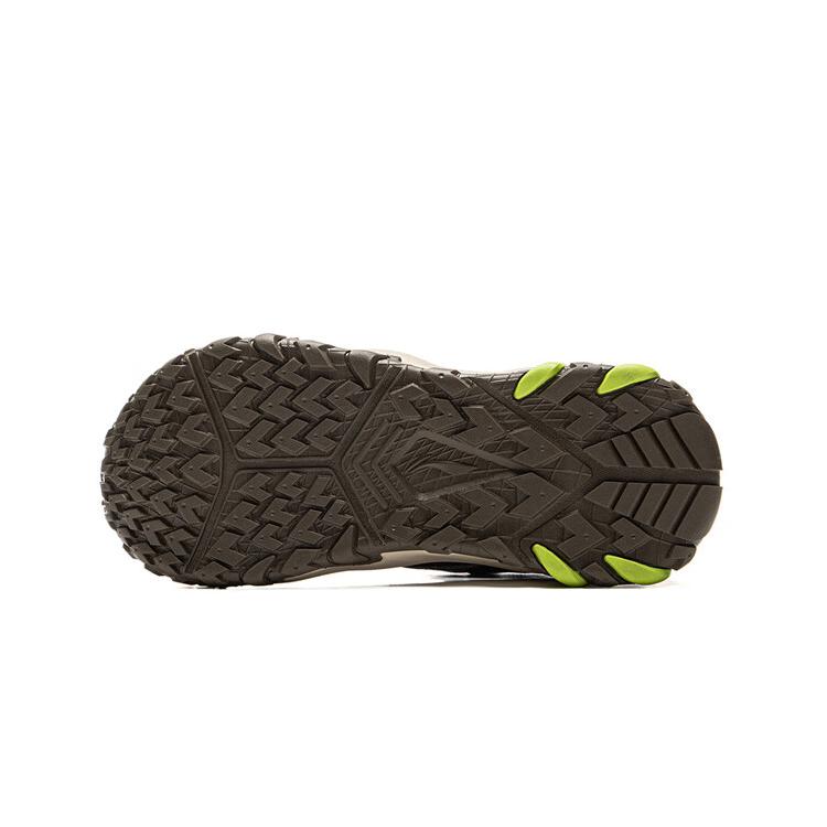 Li Ning Kids Outdoor Comfortable Versatile Shock Absorbing Breathable Low Top Sandals Kids Sandals Army-Green YKEV014-3