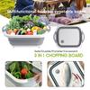 Lavabo pliable pour la maison, évier portable, seau à pied, lavabo pliable en plastique, pour voyage, camping en plein air