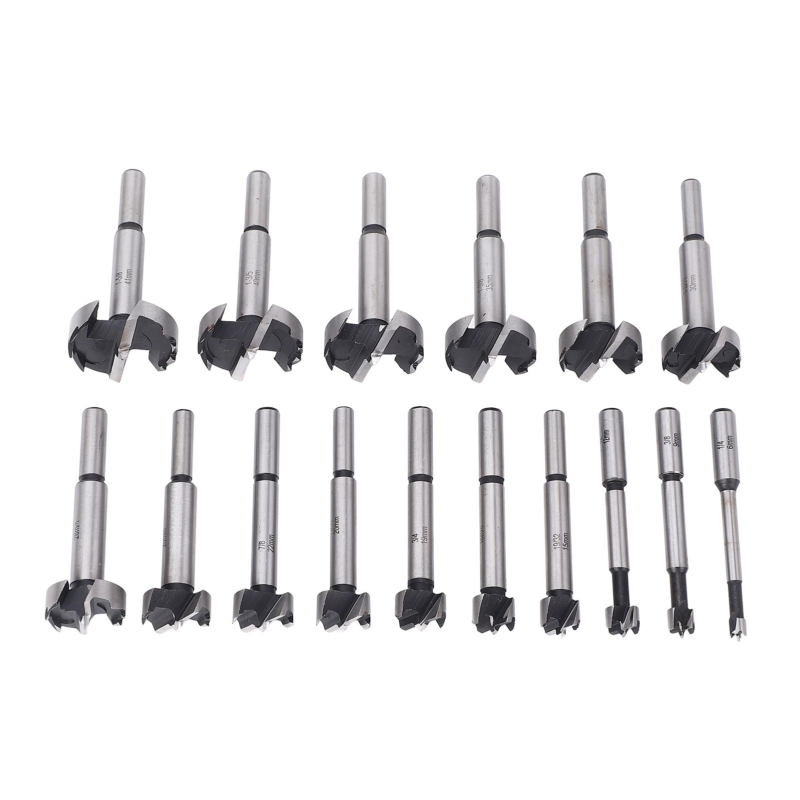 

Набор сверл Форстнера Хвостовик 10 мм Многозубые 141 58 дюймов HCS Деревообработка Сверла Форстнера для