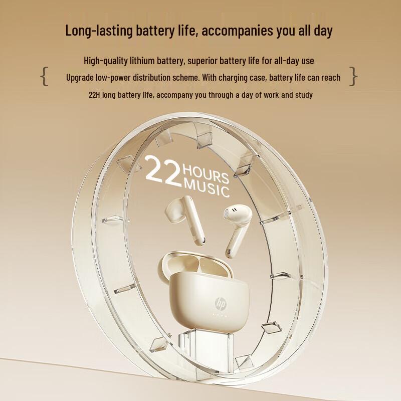 HP H10J True Wireless Half-in-ear ENC Noise Cancelling Earbuds