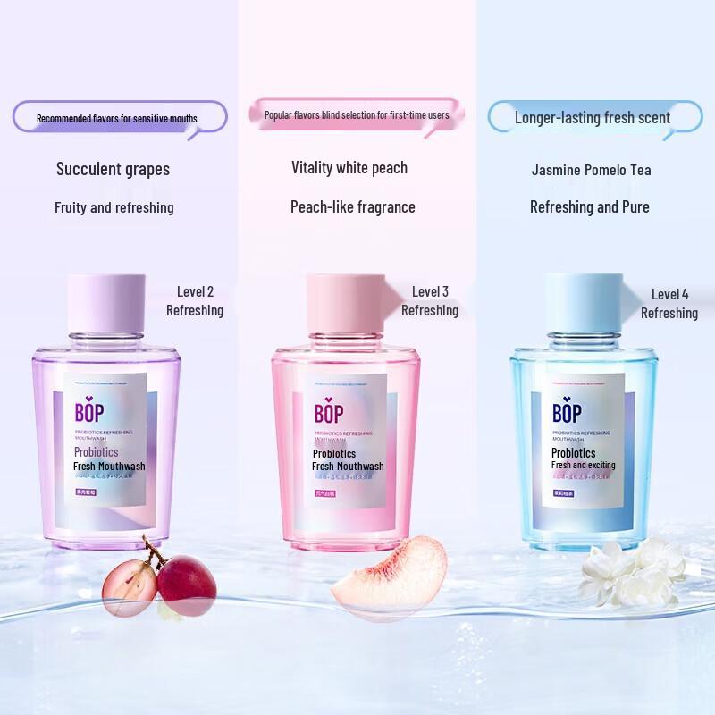 Bop Probiotics Fresh Mouthwash