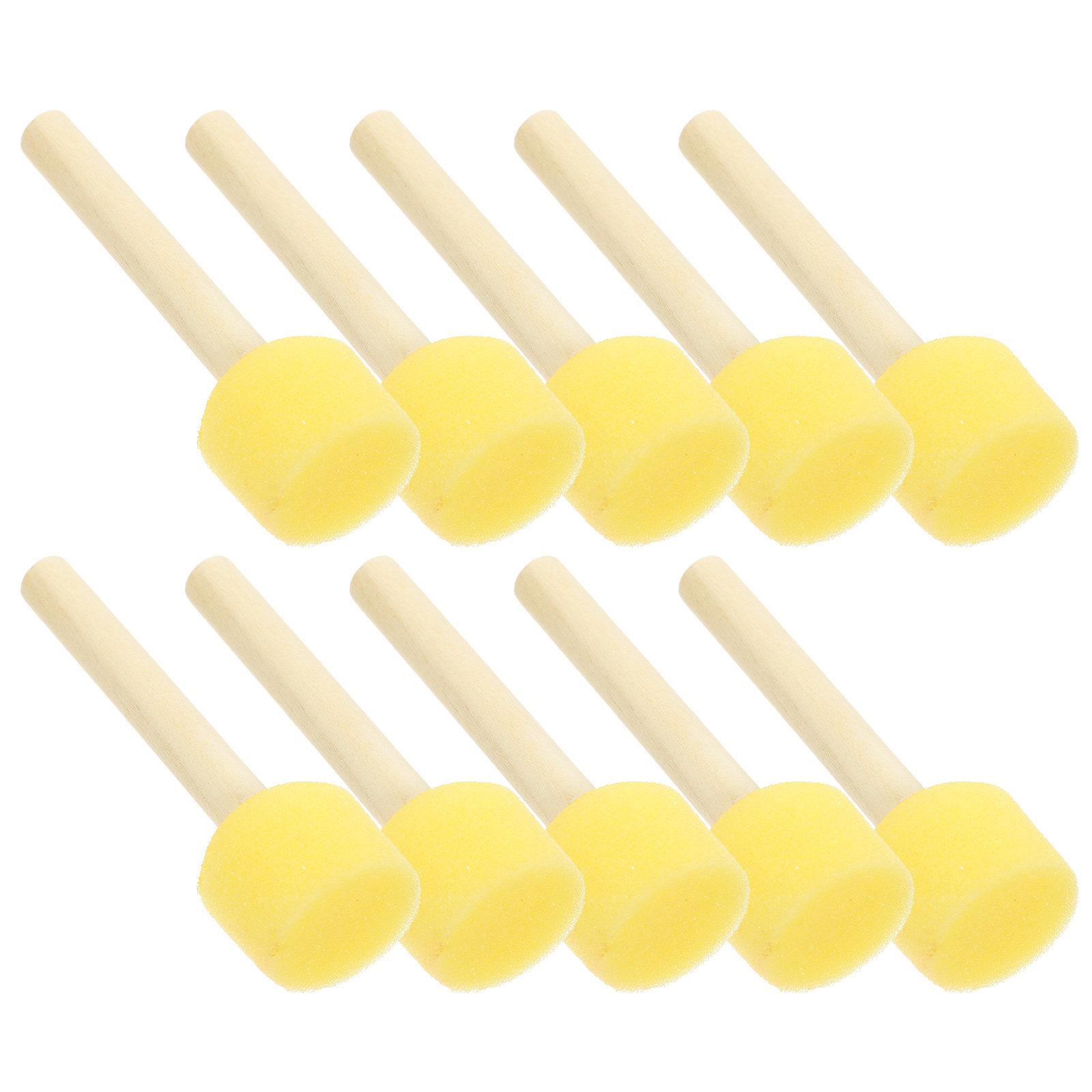 20 Pcs Foam Paint Brushes Sponge for Painting Drawing & Supplies Childrens China Mainland