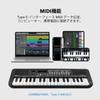 Mini klávesnice Piano Elektronická klávesnice 37 kláves 40 skladeb 200 not 200 rytmů Digitální piano s funkcí MIDI Přenosné elektronické piano xx