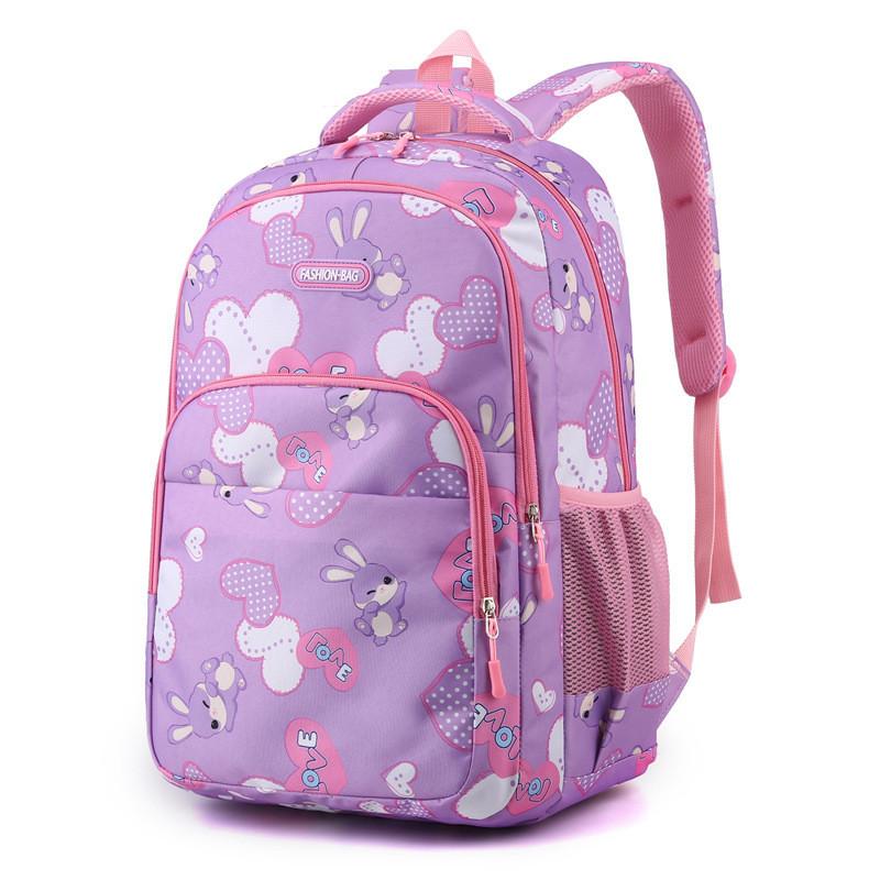 Children Pattern Rabbit Schoolbag Large Capacity Breathable Student Backpack
