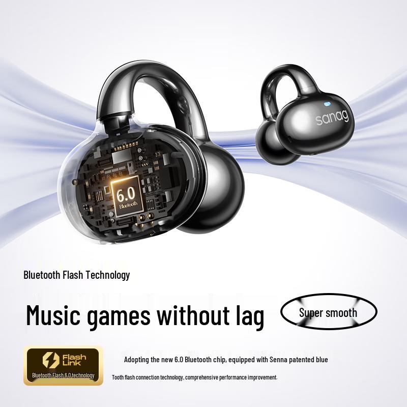 Sena S6S Open-Ear Clip-On Bluetooth Sports Earbuds