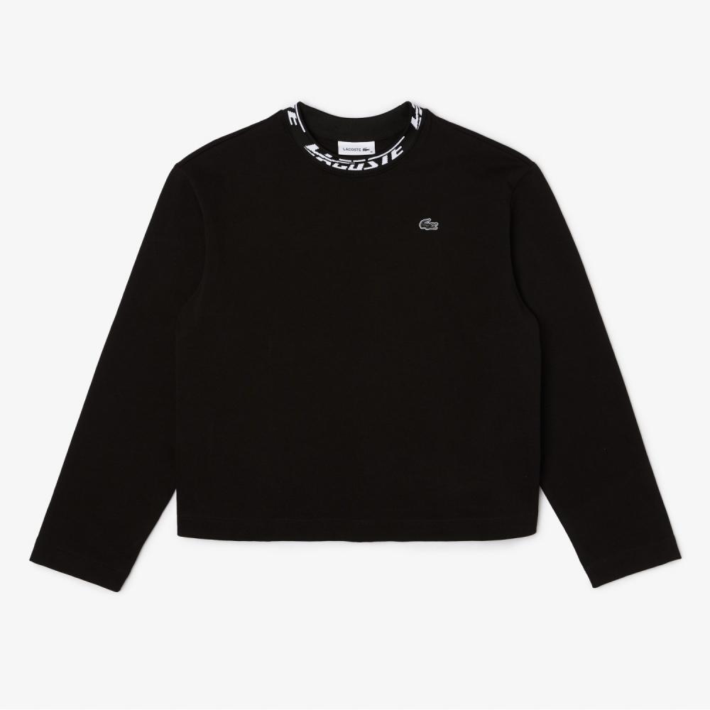 

LACOSTE Женская футболка с длинными рукавами и логотипом ACTIVE TF778253G 031