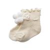 Made In Japan Organic Cotton Baby Socks with Laces for Newborns To Stay In Place 8cm Baby Socks
