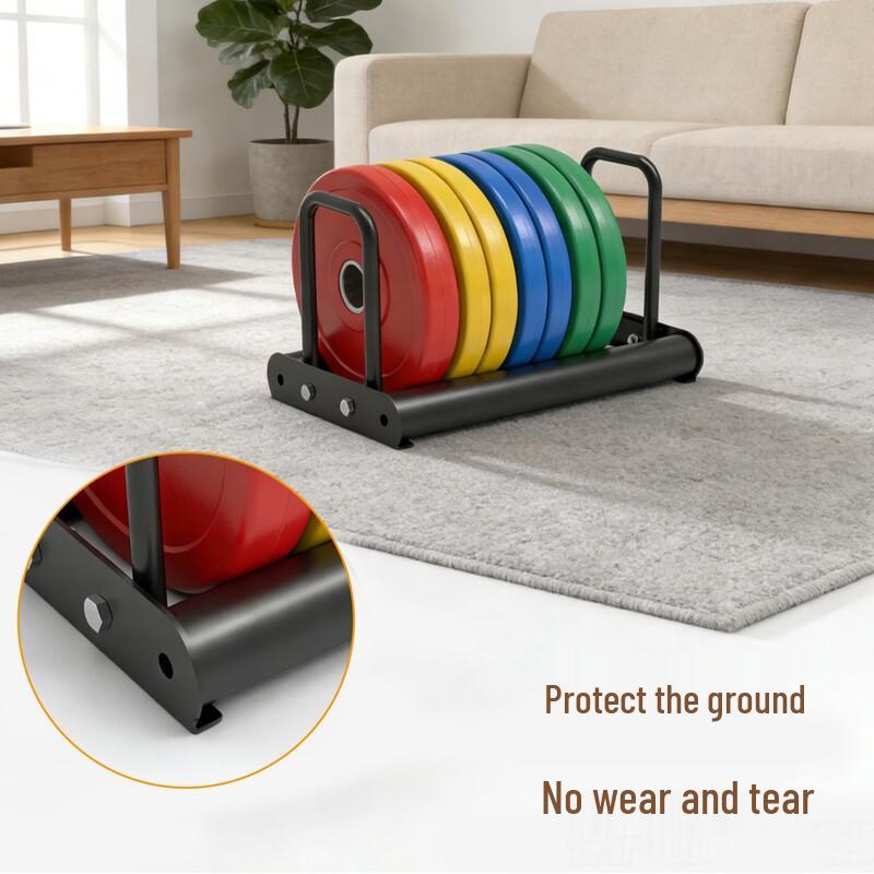 Universal Extendable Weight Plate Storage Rack