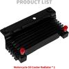 HDBUBALUS Motorcycle Oil Cooler Radiator Fit for Harley Touring Road King Road Electra Street Glide FLHR FLHTC 2009-2016