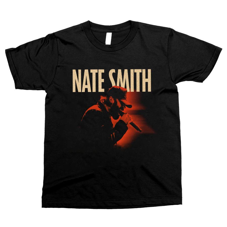 Rare Nate Smith Live In Concert For Fans Black S to 5XL Shirt SN803 XXXL