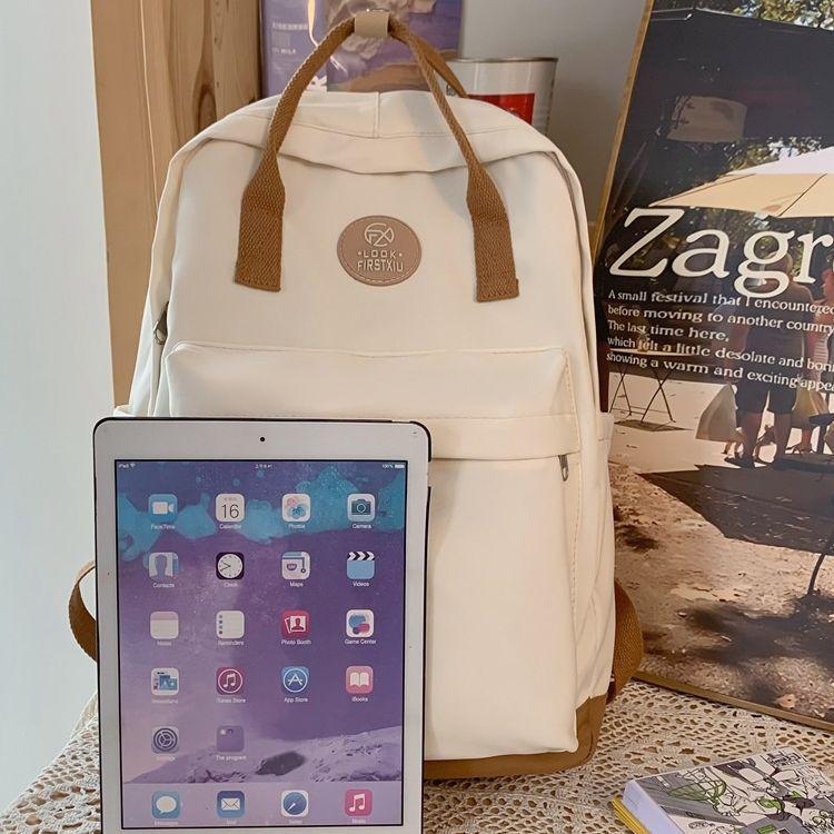 Japanese Casual Schoolbag for Women, Junior High School 2025 New Model Starts School, Commuting Backpack, Large-capacity Portable Backpack for Women