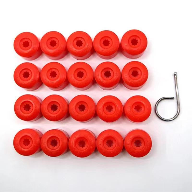 Tapa decorativa para tornillos de neumáticos de automóvil de 17 mm, 19 mm y 21 mm: cubierta protectora para cubo de rueda