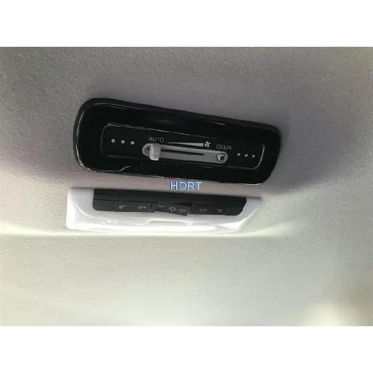 Car Central Control Window Control Panel Air Vent Outlet Water Cup Frame Trim For Nissan Serena C28  + Interior Accessories
