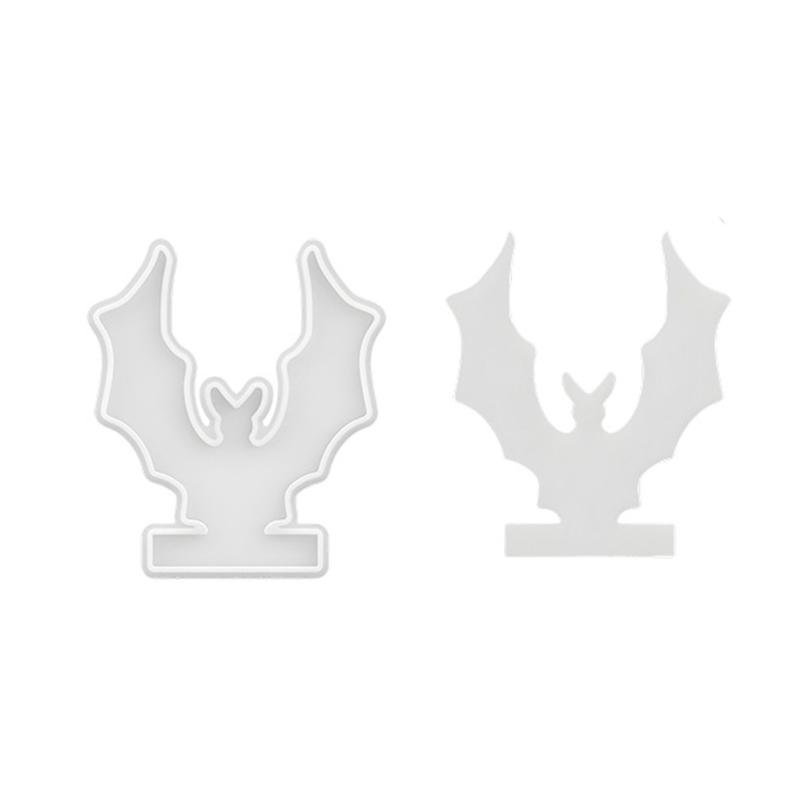 

Halloween Candle Holder Silicone Molds Epoxy Resin Molds Bat Pumpkins Candlestick Molds Plasters Molds Casting Moulds