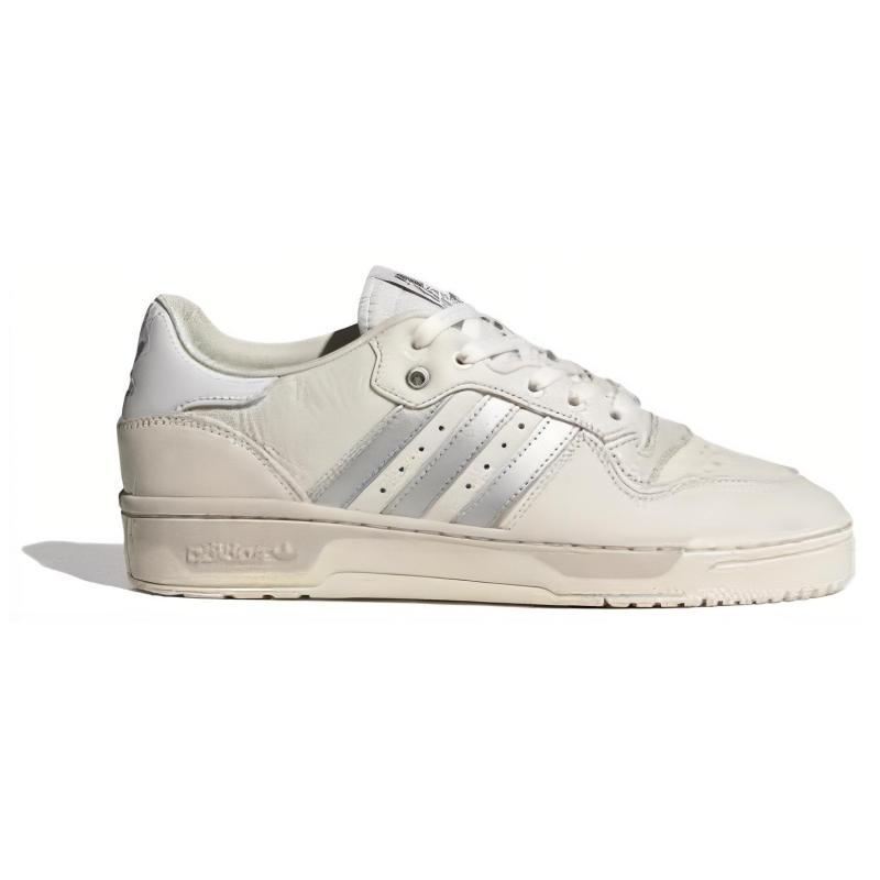 Adidas Rivalry Low Consortium White Silver Metallic Sneakers IF0603