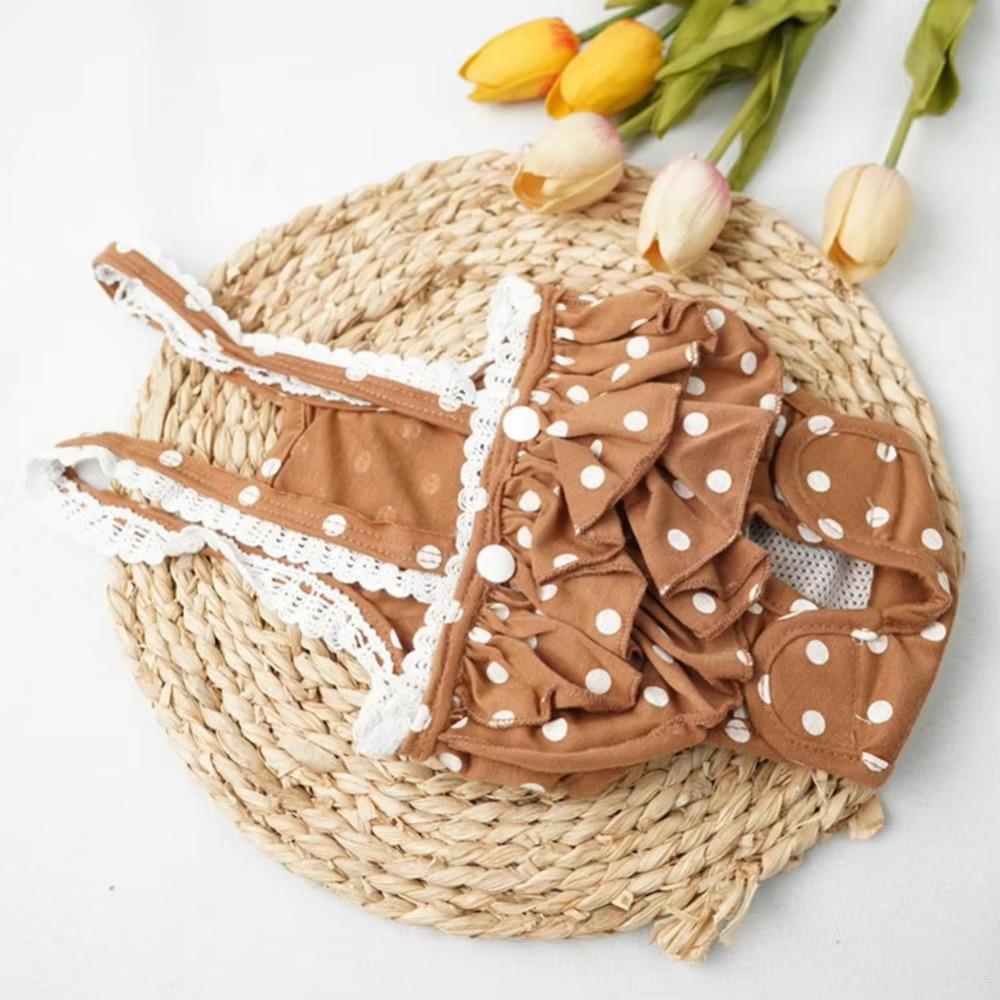 Reusable Female Dog Dot Skirt Washable Dog Physiological Pants Pet Menstrual Pants Pet Supplies