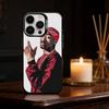 Rapper 2pac Tupac Yinuoda Phone Case For iPhone 17 16 15 14 13 12 11 Pro Max Plus Silver Matte Black Cover