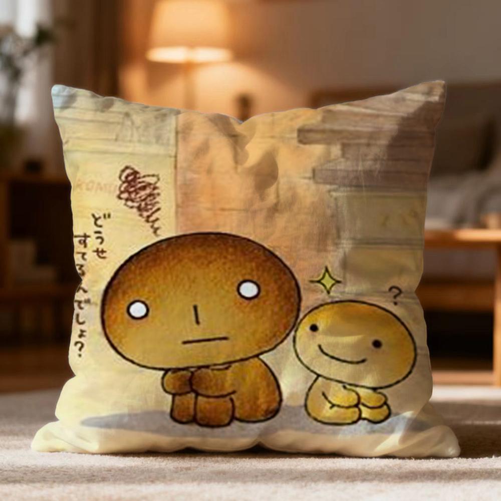 Hot KKogepaned Cushion Cover Soft Washable Pillow Case Multi-Scene for Couch Bed Travel Office Use