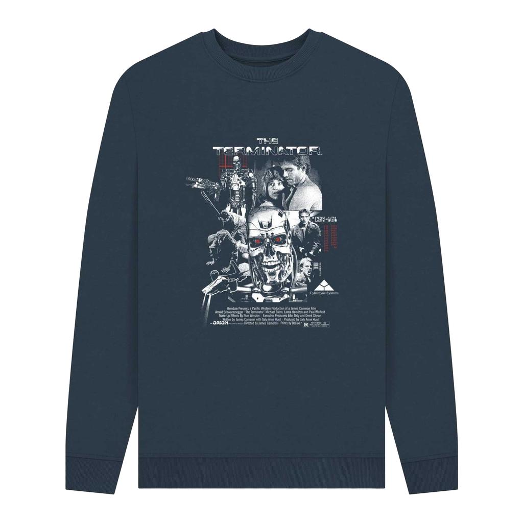 The Terminator Unisex Adult Movie Poster Sweatshirt