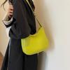 Chic Pu Leather Bucket Bag For Women Trendy 2023 Fashion Shoulder Handbag