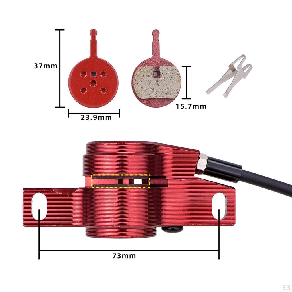 Hydraulic Disc Brakes Set Aluminum Alloy for Bike