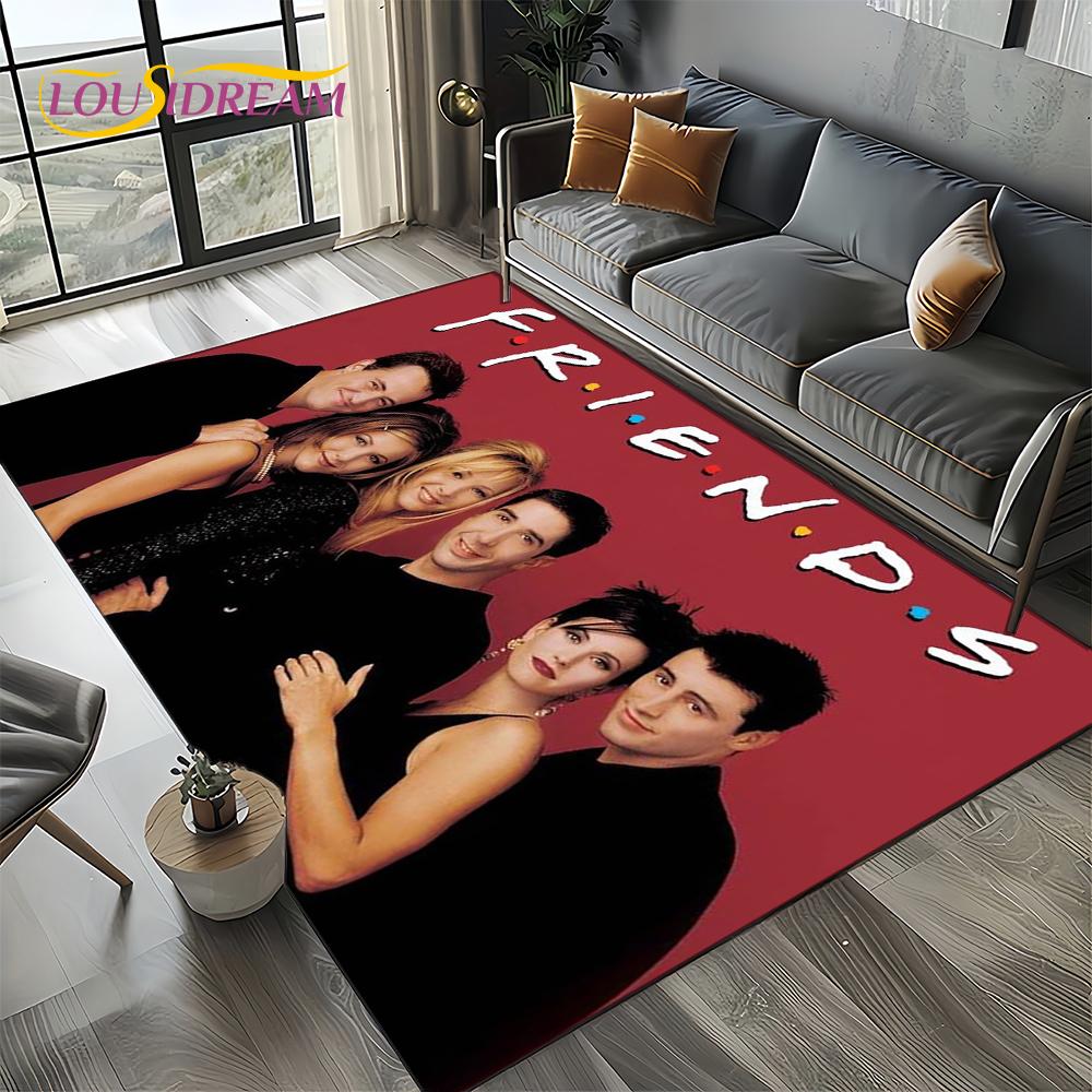 

Ковер коврик Центральная кофейня Друзья ТВ-шоу для гостиной спальни дома украшение дивана, коврик для игровой зоны детей противоскользящий напольный коврик подарок 40x60cm( 15x23in )