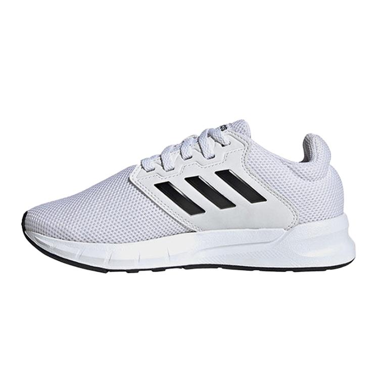 Adidas Showtheway Slip Resistant Abrasion Resistant Low top Kids  Running Shoes White Black Kids  FX3857 31.5