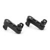 Motorcycle Adjustable Passenger Footpegs Mount Kit Highway Pegs Male Mount Foot Peg Clamp Support Extensions Bracket For Harley