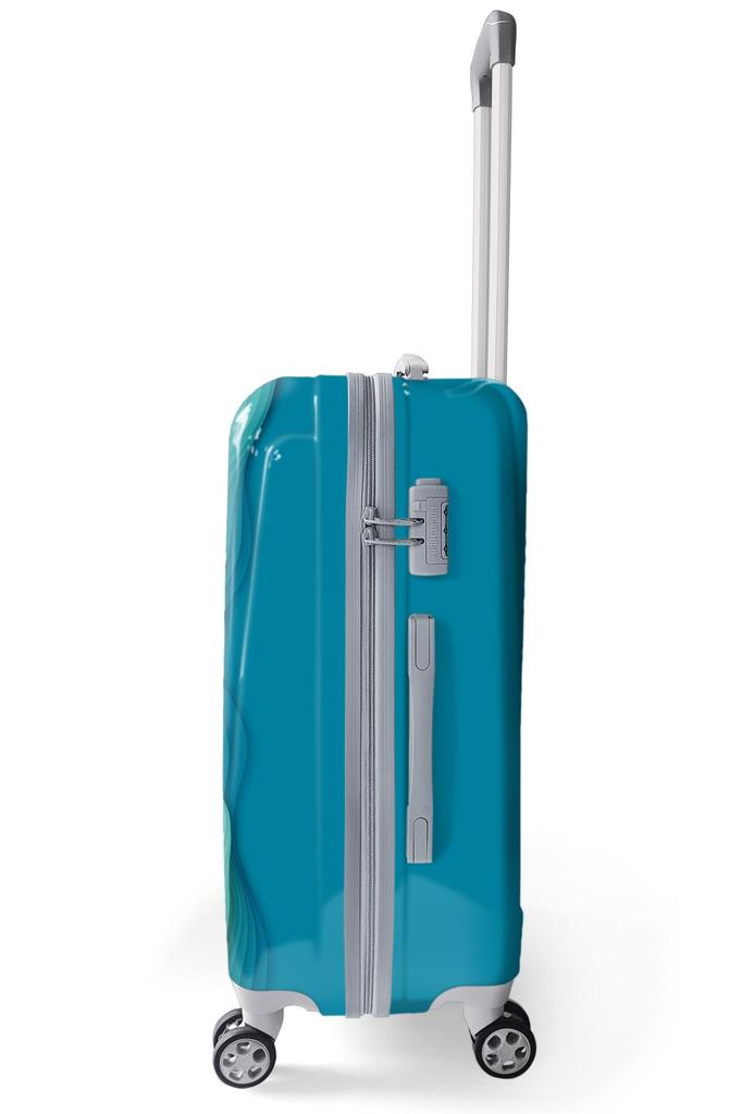 coral high Juego de maletas de 3 piezas para PC con estampado colorido 16800