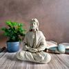 Modern Meditations Sculpture Unique Miniatures Figurine Christian Holy Statue  Living Room