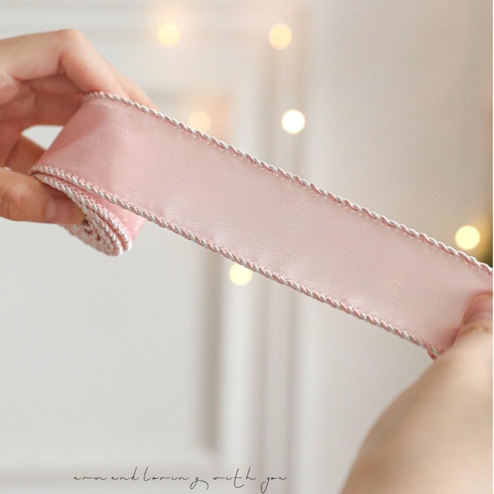 2M DIY Christmas Webbing Exquisite Woven Strap New Christmas Ribbon  Gift Box Decoration
