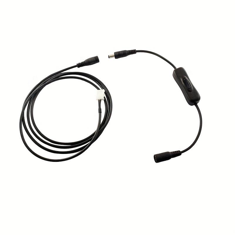 1pc Inline Cord Switch, On/Off In Line Cord, Appliance Button Switches For Bedroom Desk Lamp LED Light Replacement