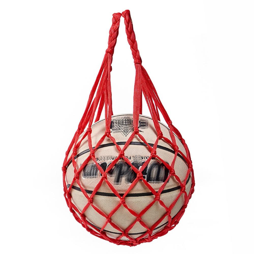 Nylon Nylon Net Bag Weaving Mesh Net Bag Durable Ball Net Pouch  Volleyball Ball