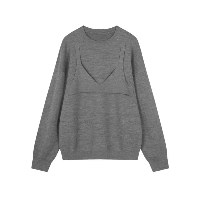 JNBY 2024 Winter Wool Knit Pullover